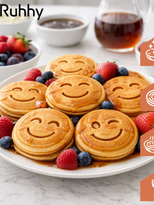 Ruhhy Τηγάνι για Pancakes από Αλουμίνιο με Αντικολλητική Επίστρωση 26cm