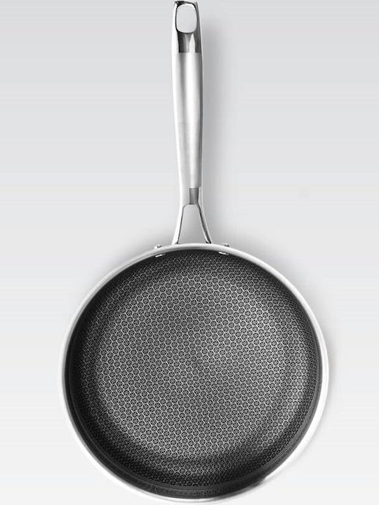 Maestro Wave Pan Made of Stainless Steel with Ceramic Coating 28cm