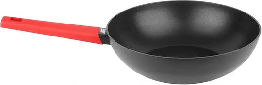 Pal Granite Wok aus Aluminium mit Antihaftbeschichtung Rot 28cm