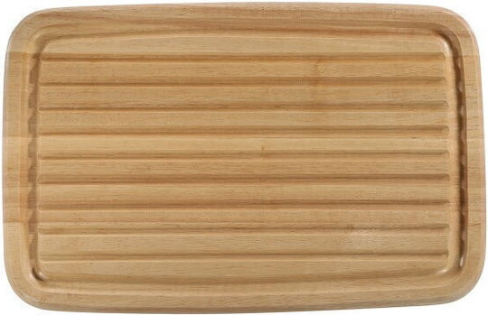 Zassenhaus Rectangular Wooden Chopping Board for Bread Beige 42x27.5cm