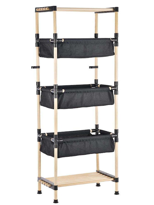 Quasar Ραφιέρα Κουζίνας Πλαστική Μπεζ 50x28x120cm