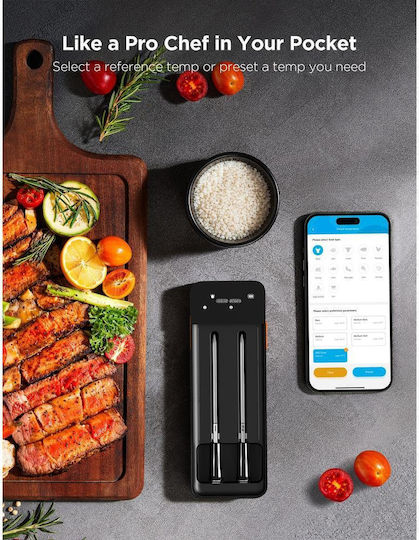 Govee Ασύρματο Ψηφιακό Θερμόμετρο BBQ με Ακίδα και Bluetooth