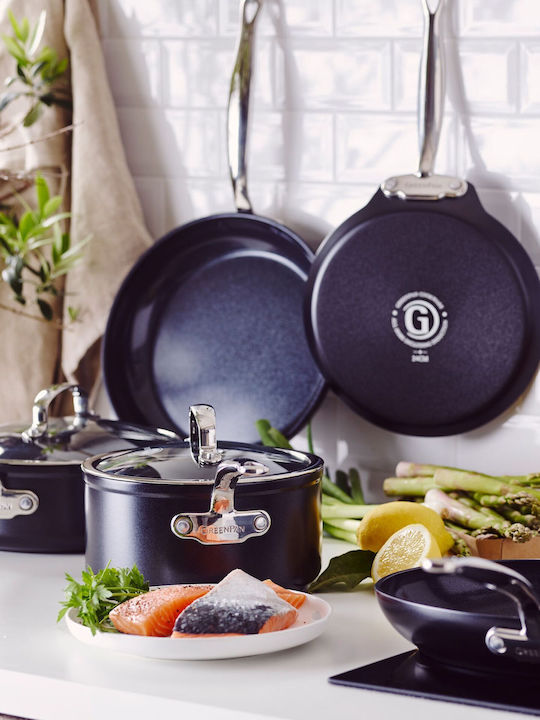 Green Pan Barcelona Pro Deep Pot From Aluminum 4.9lt /