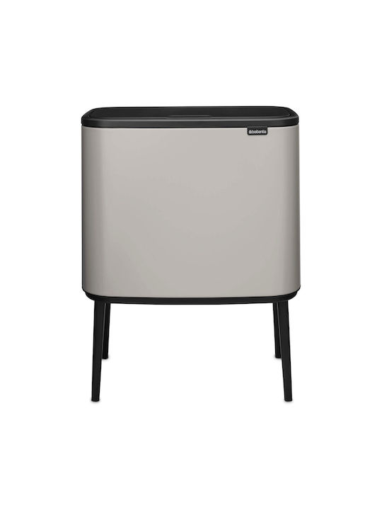 Brabantia Bo Touch Mülleimer Kunststoff Grau 36lt