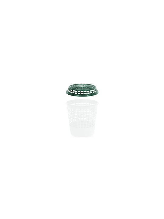 Prosperplast Waste Bin Waste Plastic Green 60lt 1pcs