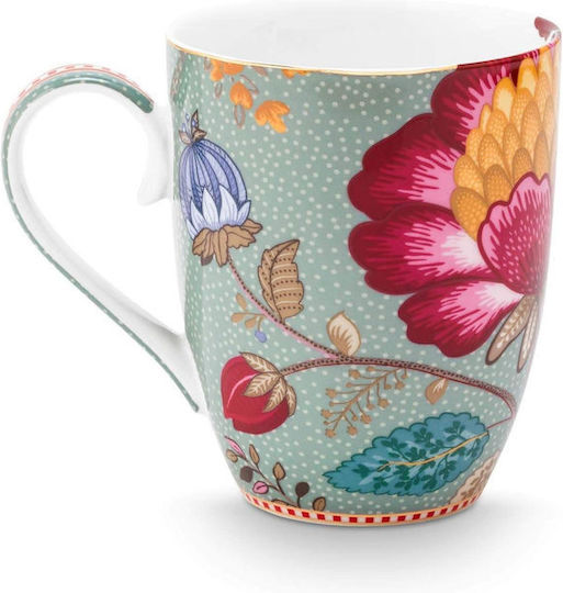 PiP Studio Blooming Tales Fantasy Mug Ceramic Blue 2 Pieces