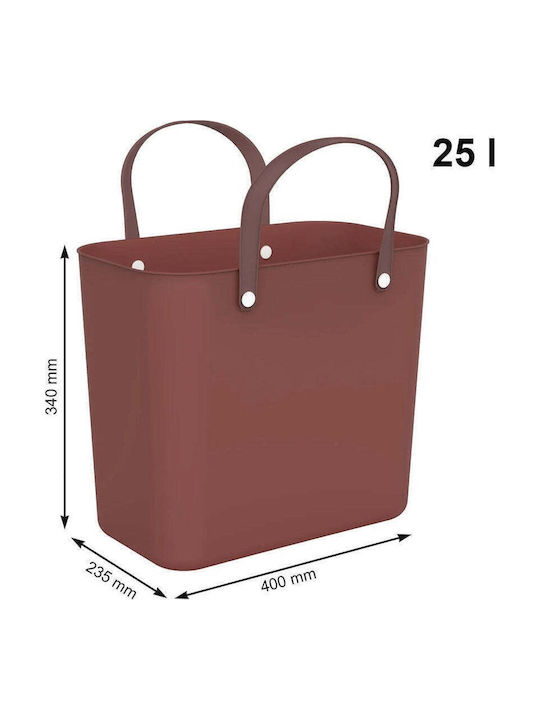 Rotho Babydesign Shopping Bag In Burgundy Colour