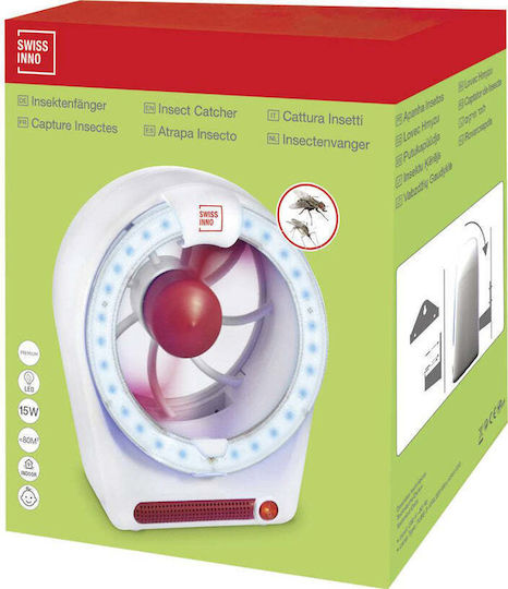 Swissinno Ηλεκτρική Εντομοπαγίδα Led 15W 80m²
