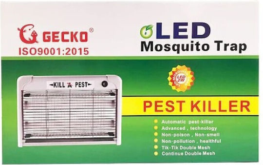 Kill Pest LTM-2W Insektenvernichter mit Hochspannungsnetz 4W
