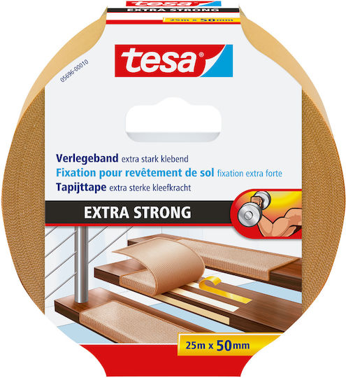 Bandă dublu adezivă Tesa Tesa 25m x 50mm Extra Puternică 13554417 4042448388544 Bandă dublu adezivă Tesa Tesa 25m x 50mm Extra Puternică 13554417 4042448388544