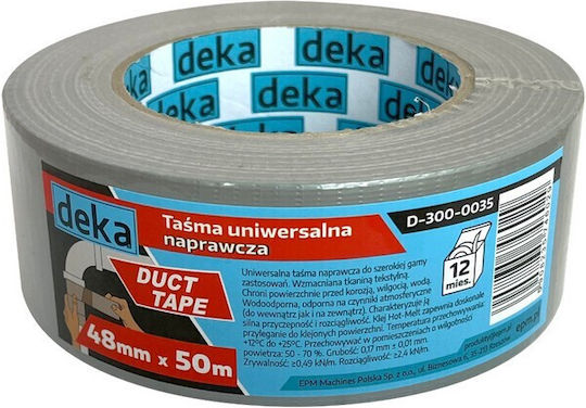 Duct Tape Silver 48mm 50mb Universal Tape