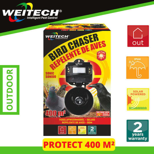 Weitech Ultrasonic Bird Repellent Device