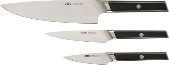 Gefu Laguiole Messer Set Aus Rostfreiem Stahl 3 Stück Gefu Laguiole Messer Set Aus Rostfreiem Stahl 3 Stück