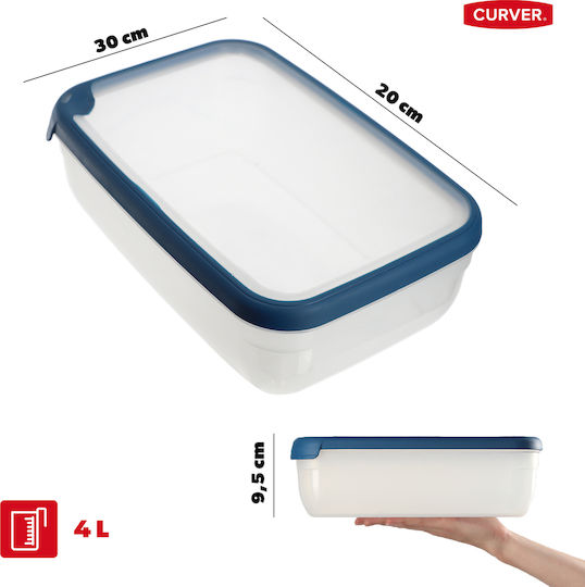 Curver Grand Chef Eco Line Δοχείο Φαγητού Πλαστικό Μπλε 4lt