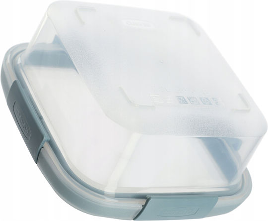 Square Food Storage Container 0.9l Smart Eco Fresh 16.1x16.1x7.2cm