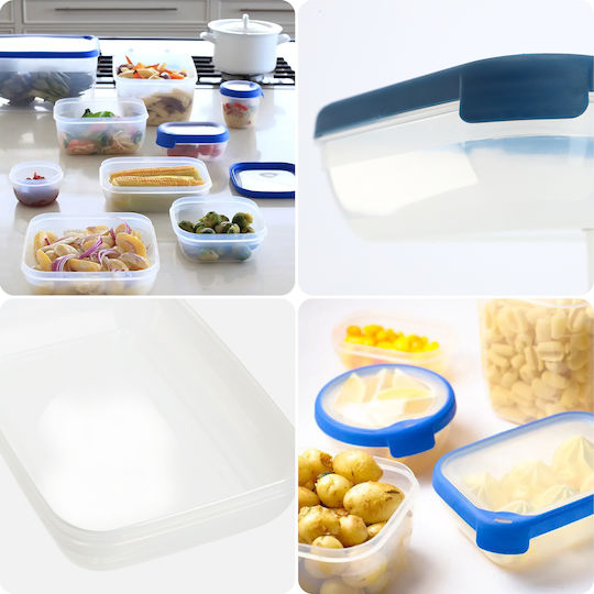 Curver Grand Chef Eco Line Cutie pentru Mâncare Plastic Albastru 2600ml 1buc