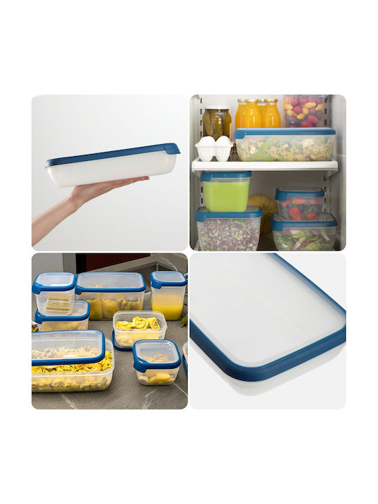 Curver Plastic Lunch Box Grand Chef Eco Line Blue 2600ml
