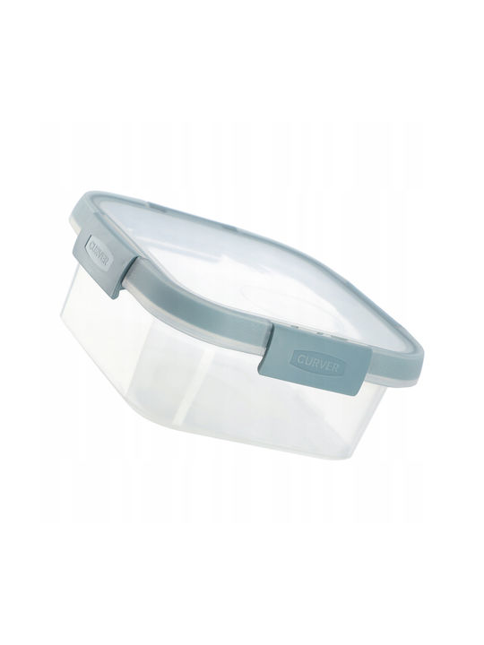Square Food Storage Container 0.9l Smart Eco Fresh 16.1x16.1x7.2cm