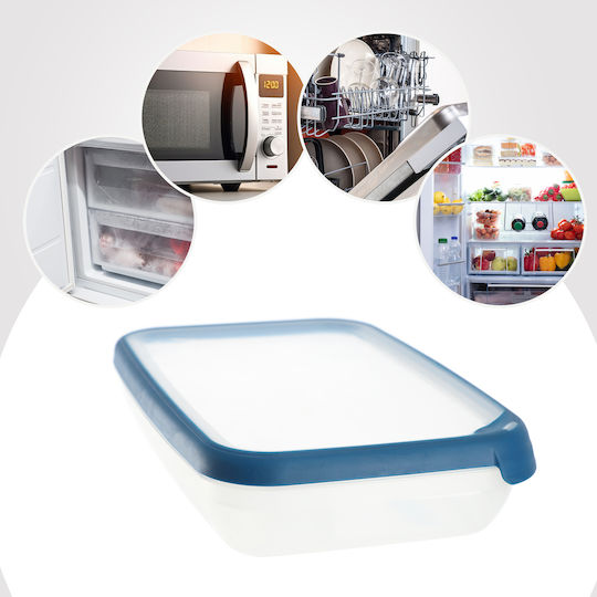 Curver Grand Chef Eco Line Cutie pentru Mâncare Plastic Albastru 2600ml 1buc