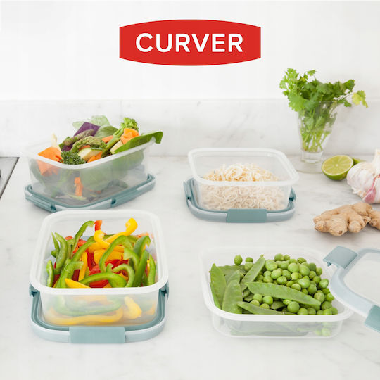Curver Cutie pentru Mâncare Plastic Transparent 1000ml 1buc