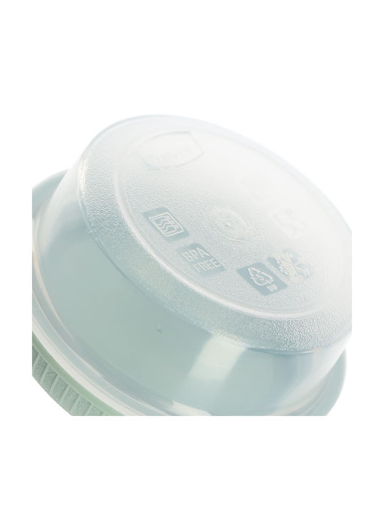 Food Containers 3 Pieces Sauce Cups Round 3x0.08L Smart Eco To Go Ø7x10cm Light Green