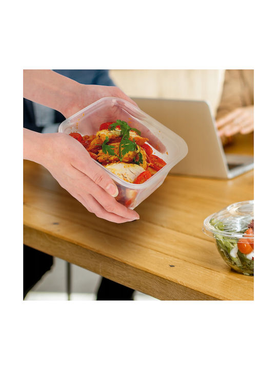 Food Storage Container Square 1.1l Smart Eco Fresh 16x16x9cm