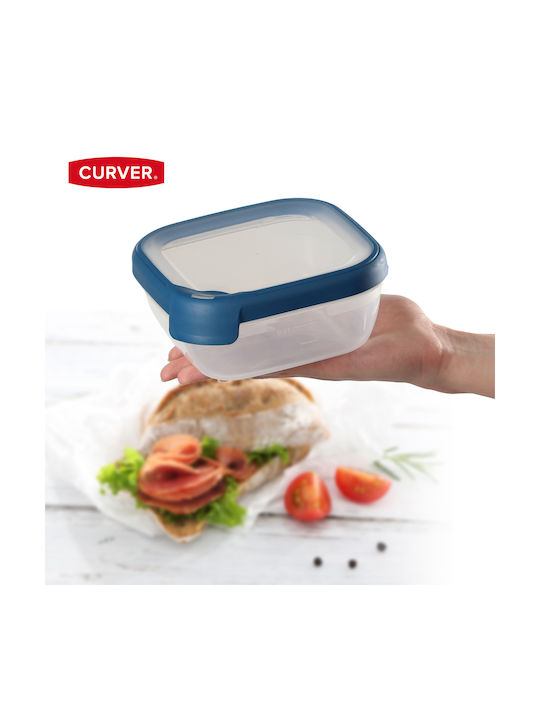Square Food Container 0.75l Grand Chef Eco 15x15x6.5cm