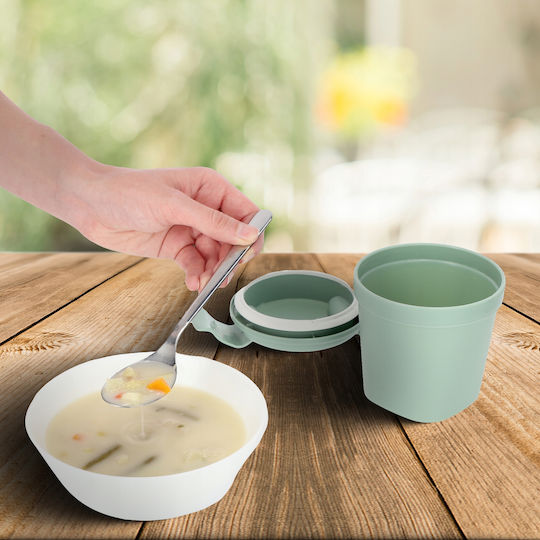 Food Container Cup Cup S 0.4l Smart Eco To Go Ø11x11cm Soft Green