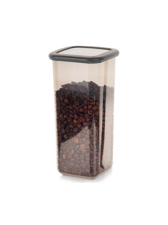 Cutie pentru Mâncare Plastic Gri 1600ml 1buc