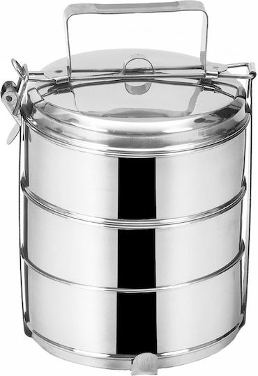Orion Inox Lunch Box Gray 16cm
