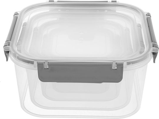 Orion Microwave Silicone Lunch Box Transparent 4pcs