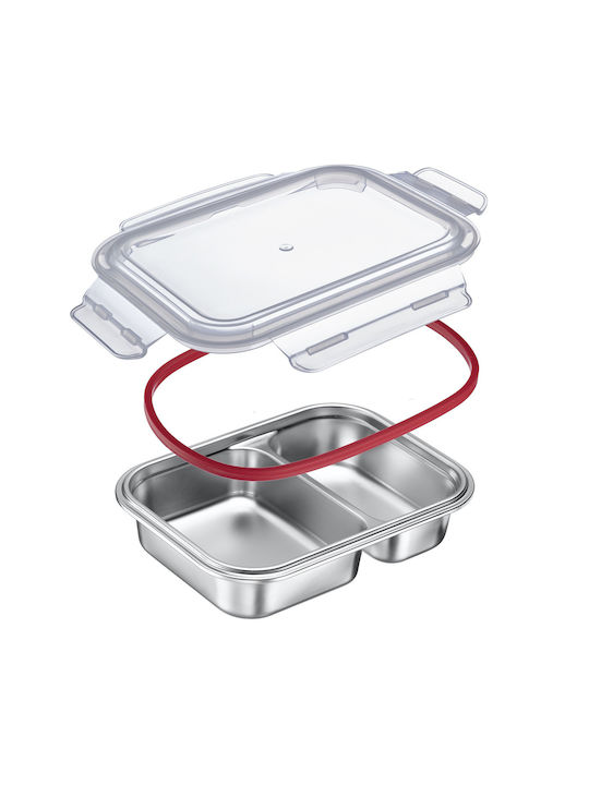 Westmark Lunchbox Inox Silber 280ml 1Stück