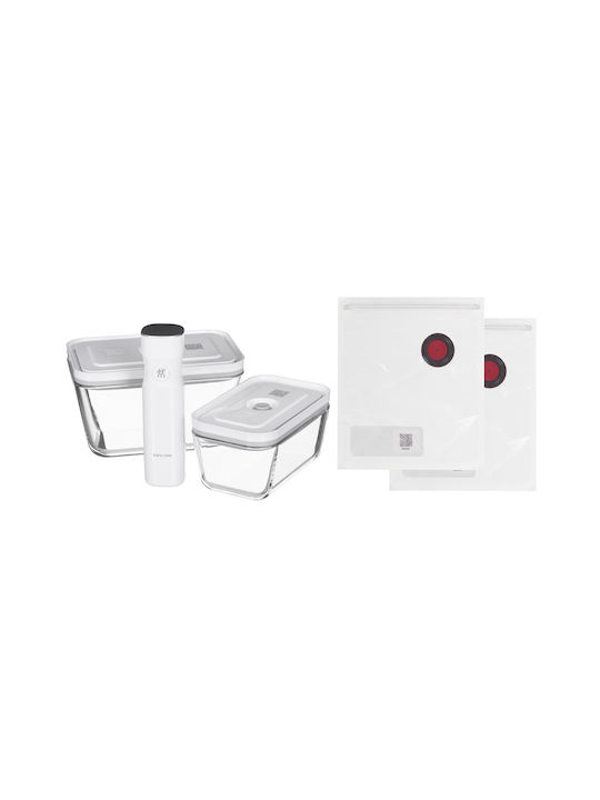 Zwilling J.A. Henckels Fresh & Σave Σετ Δοχεία Φαγητού Γυάλινα Διάφανα 28.3cm 2τμχ
