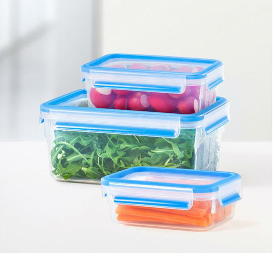 Tefal Clip & Close Lunchbox Kunststoff Blue Geeignet für die Mikrowelle 800ml 1Stück