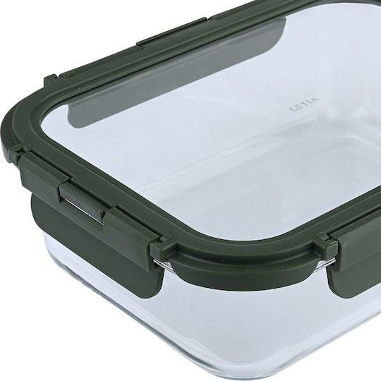 Estia Click&Seal Mittagsbox Glas Transparent 1.06lt