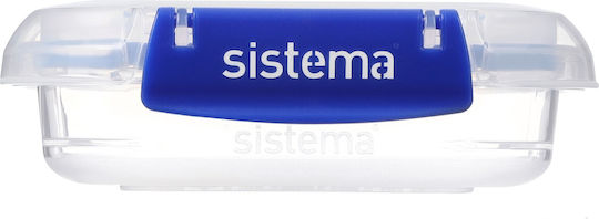 Sistema Microwave Plastic Lunch Box Klip It Plus Blue 180ml