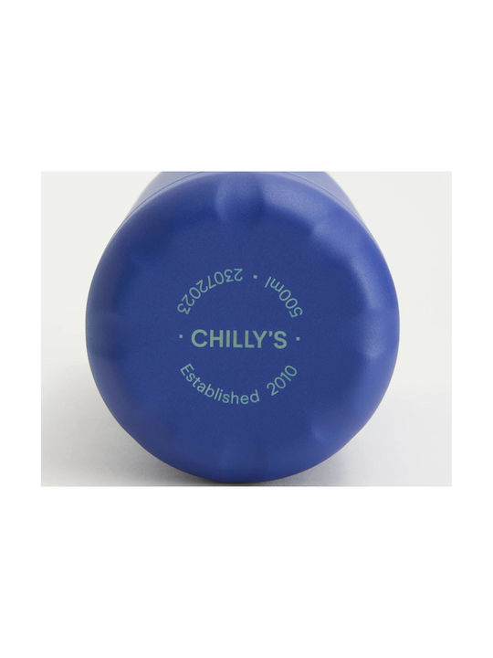 Chilly's Lunchbox Isolierte Lunchbox Inox Matte Blue 500ml 1Stück