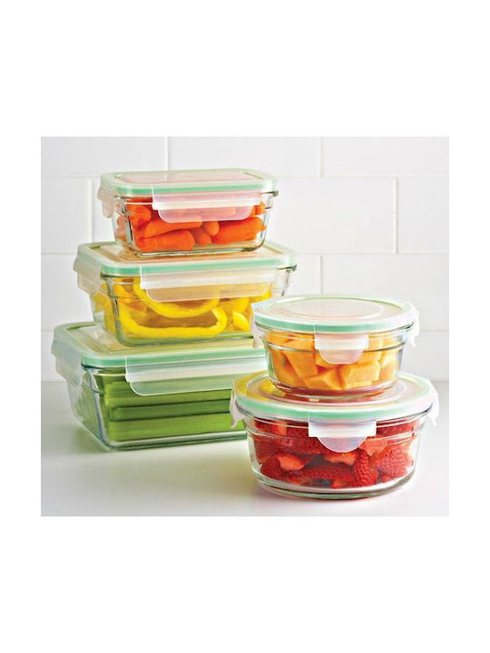Pal Lunchbox Glas Blue Geeignet für die Mikrowelle 495ml 1Stück