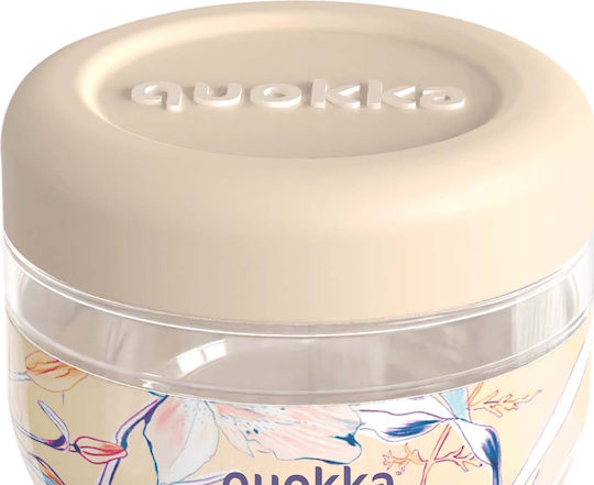 Quokka Plastic Lunch Box Beige 500ml