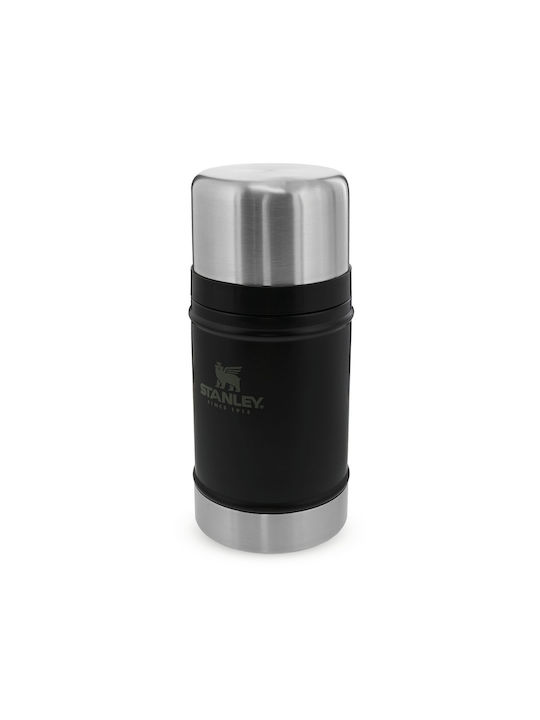 Stanley Legendary Classic Lunchbox Isolierte Lunchbox Inox Matt Black Pebble 700ml 1Stück