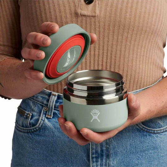 Hydro Flask Inox Mittagboxen Isolierte Lunchbox Silber 591ml