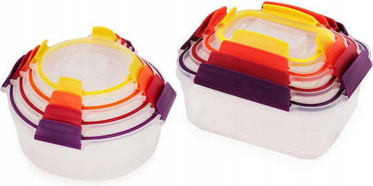 Joseph Joseph Set Cutii De Prânz Din Plastic Multicolore 8 Bucăți