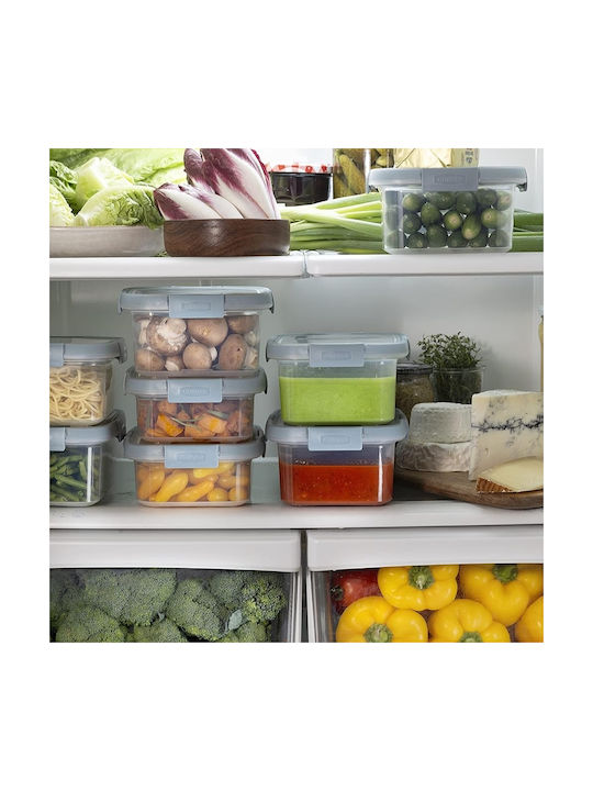 Food Storage Container Rectangular 0.7l Smart Eco Fresh 20.3 X 15.4 X 5.2 Cm