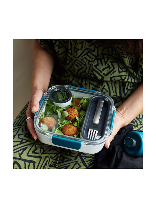 Black+Blum Cutie pentru Mâncare Plastic Ocean Potrivit pentru Cuptor cu Microunde 1000ml 1buc