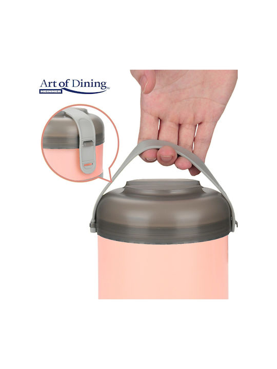 Heinner Inox Lunch Box Loca Pink 600ml