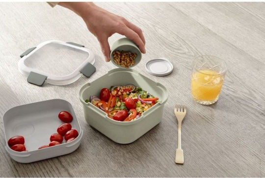 Sunware Plastic Lunch Box Green 250ml