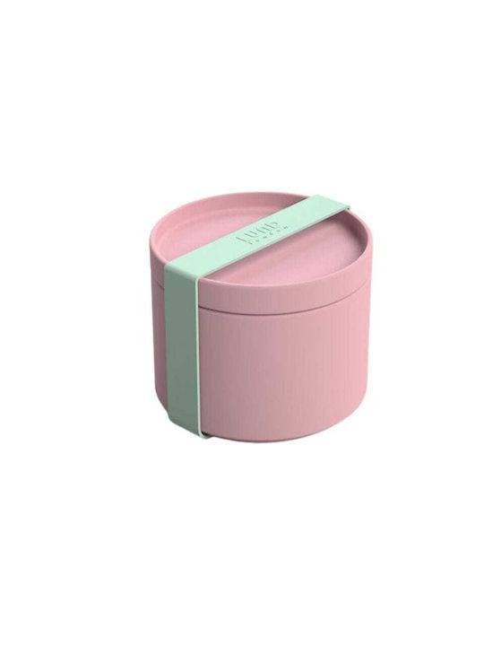 Lund London Cutie pentru Mâncare Bambus Roz 11.5x6.5cm 1buc