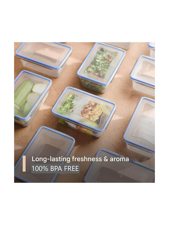 CLASSBACH Plastic Lunch Box C-FHD 4006 K Transparent 3pcs