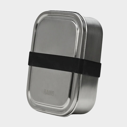 Rains Lunchbox Inox Silber 6x13cm 1Stück