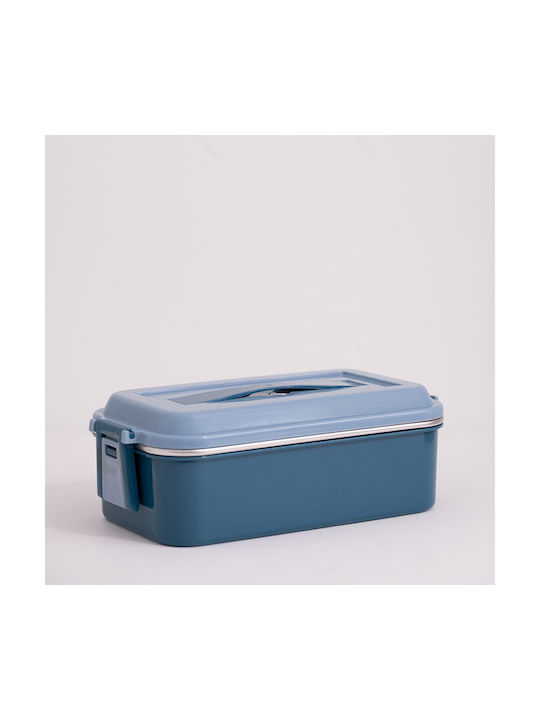 Klikareto Δοχείο Φαγητού Inox Μπλε 700ml